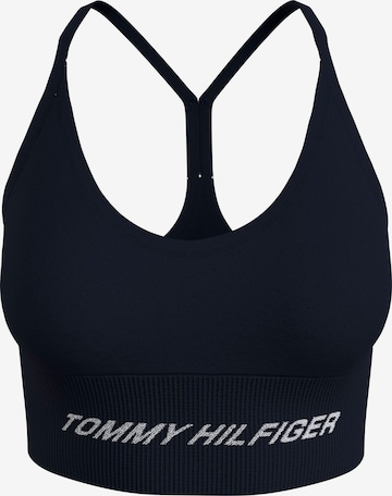 Tommy Hilfiger Sport Bustier BH in Schwarz: predná strana