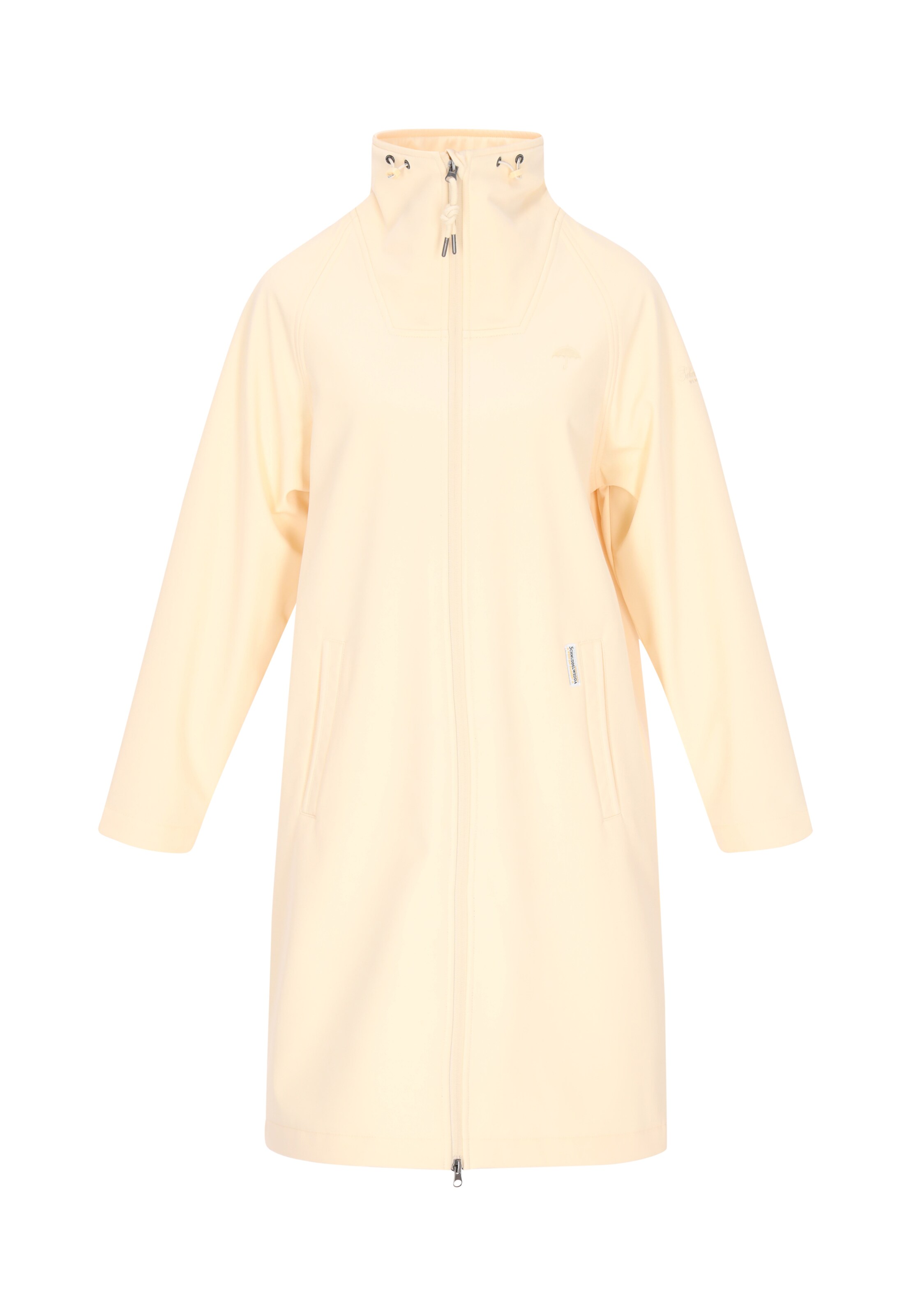 bēšs Schmuddelwedda Funkcionāla jaka: no priekšpuses