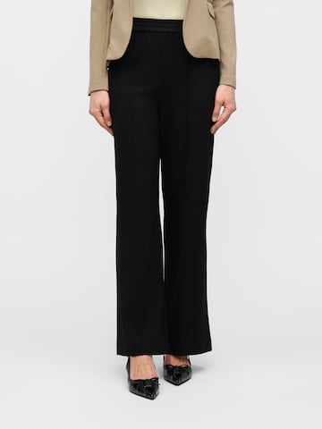 VERO MODA Wide leg Παντελόνι 'VMLUCCA' σε μαύρο: μπροστά