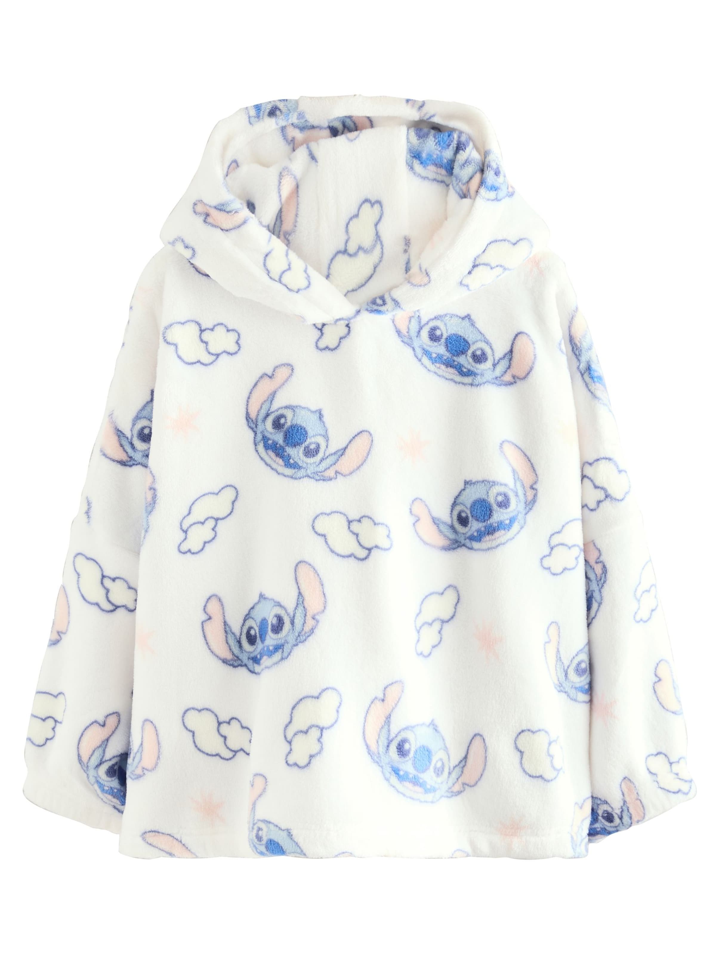 Next Комплект пижама 'Lilo and Stitch' в бяло: отпред