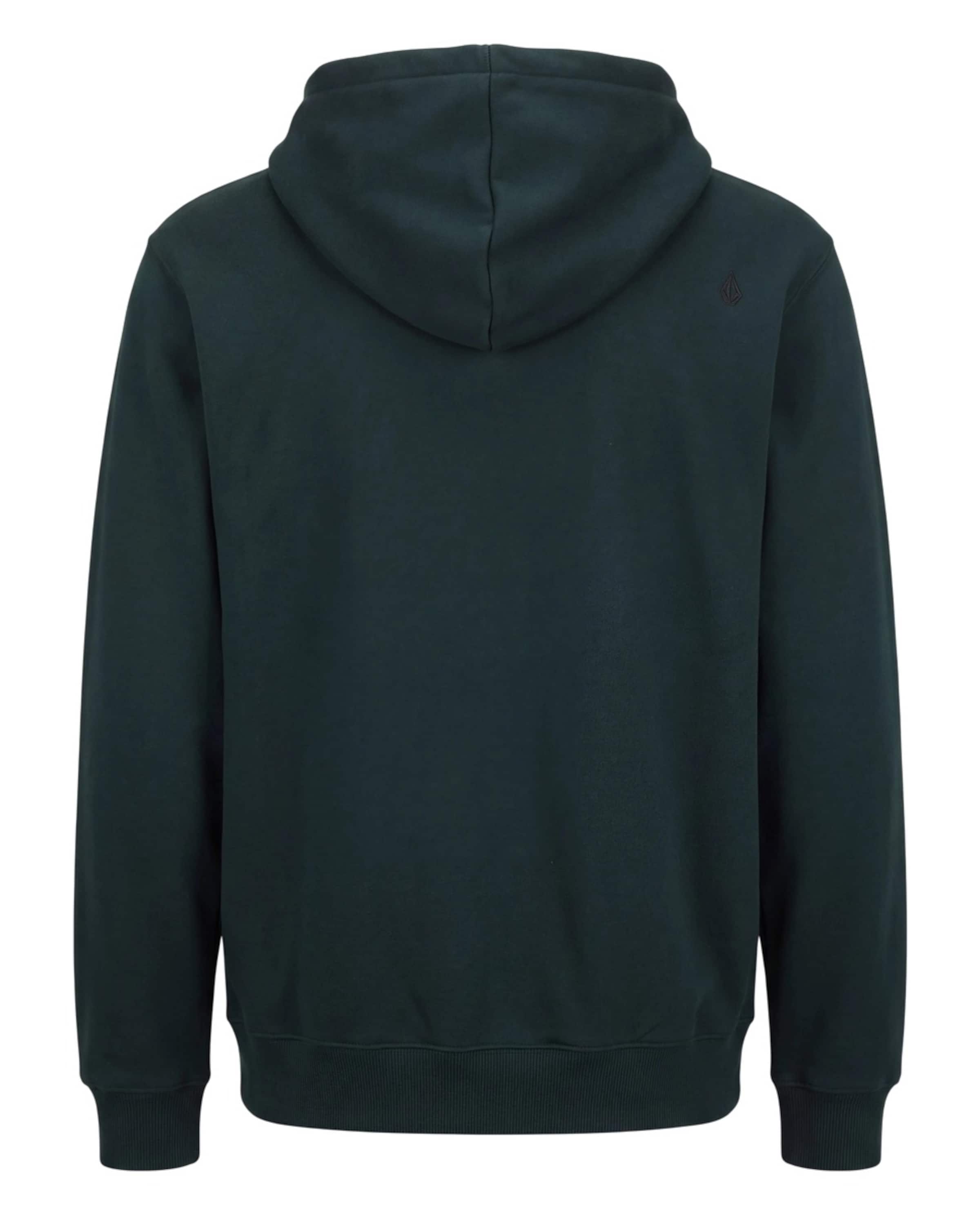Volcom Sweatjacka 'SINGLE STONE' i grön