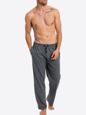 Haasis Bodywear Pajama Pants in Grey: front