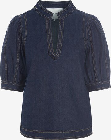 Dea Kudibal Blouse 'Diamal' in Blauw: voorkant