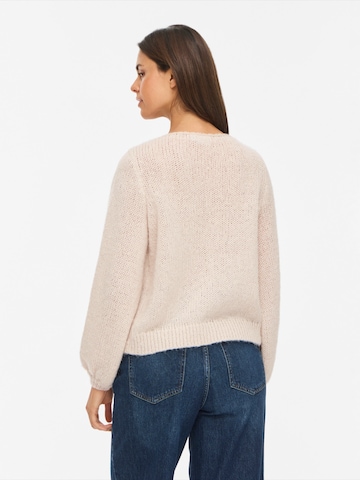 VILA - Pullover 'VICHOCA' em bege: atrás