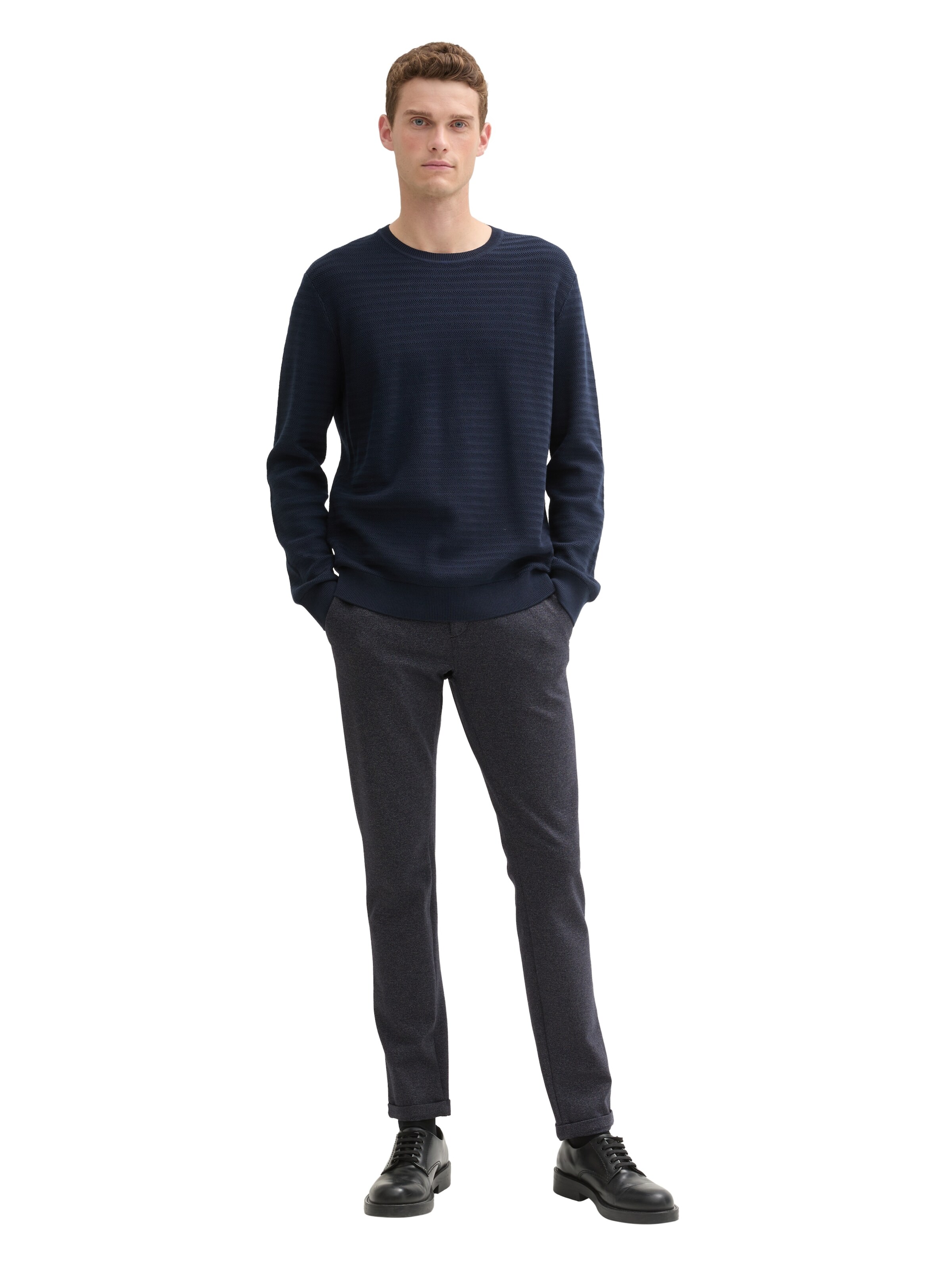 TOM TAILOR Slimfit Hose in Blau