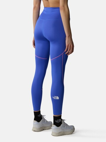 THE NORTH FACE Slimfit Sportbroek 'W Hakuun' in Blauw