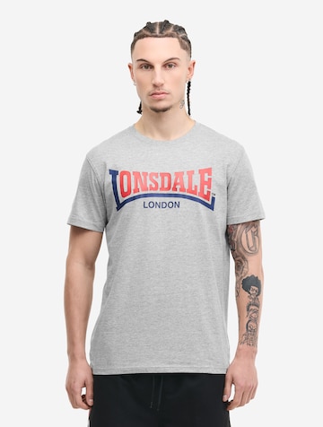 LONSDALE Tričko - Sivá: predná strana