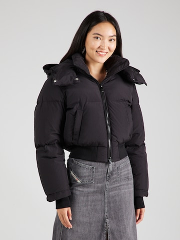 DIESEL Between-season jacket 'PEYT' in Black: front