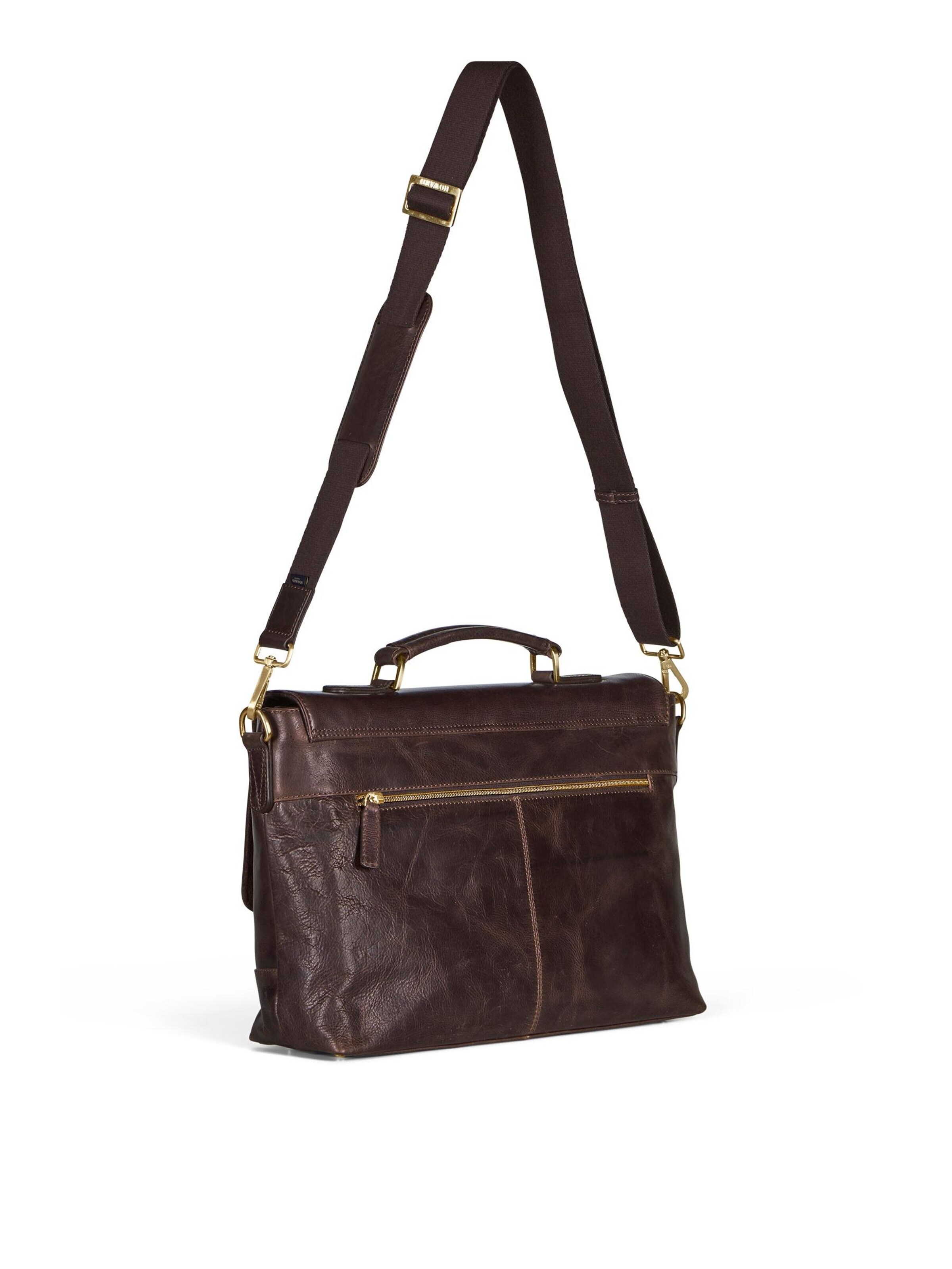 Valigetta ventiquattrore di Howard London in marrone