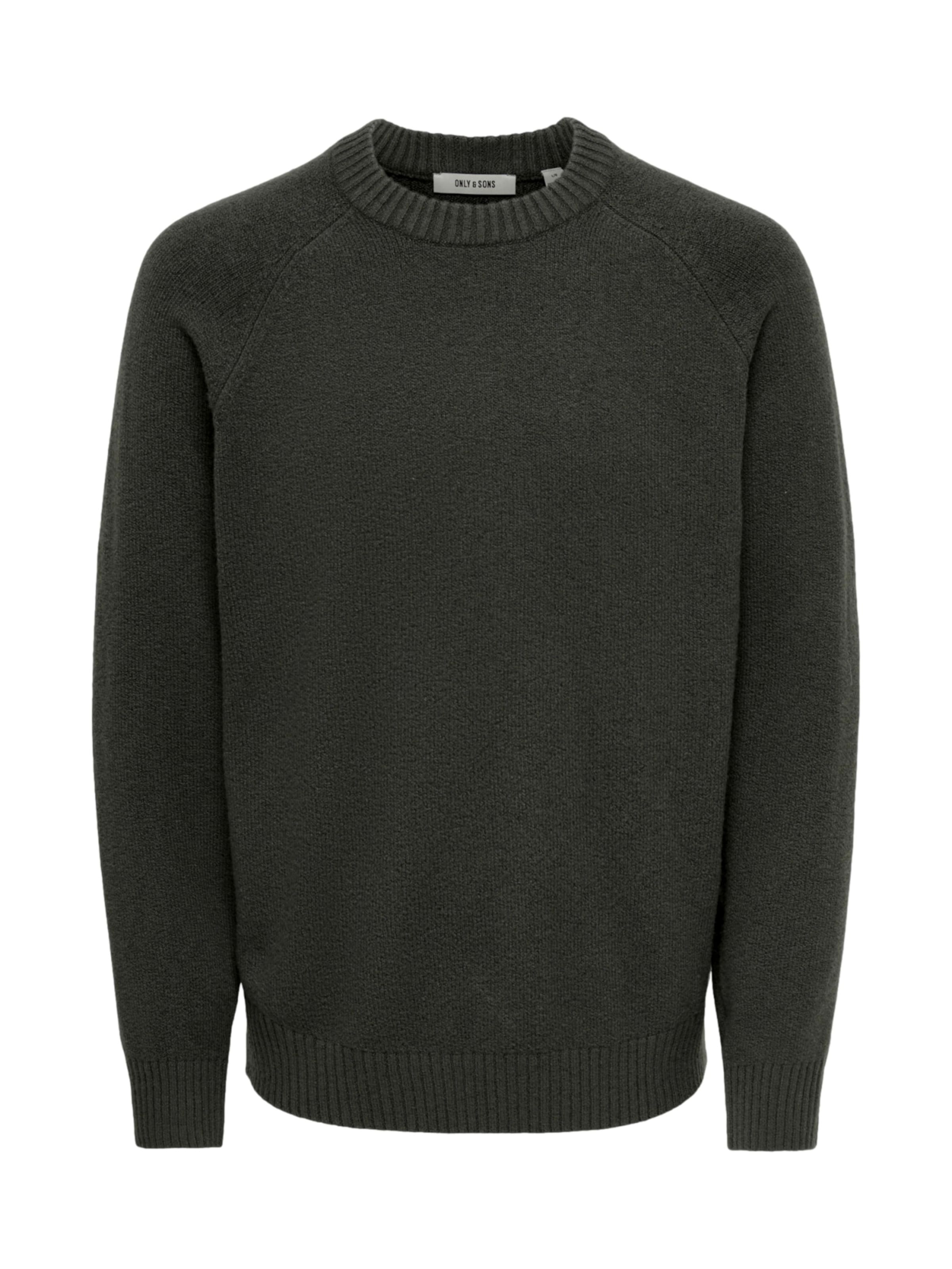 Only & Sons Pullover 'ONSEjnar' in Grün: Vorderseite