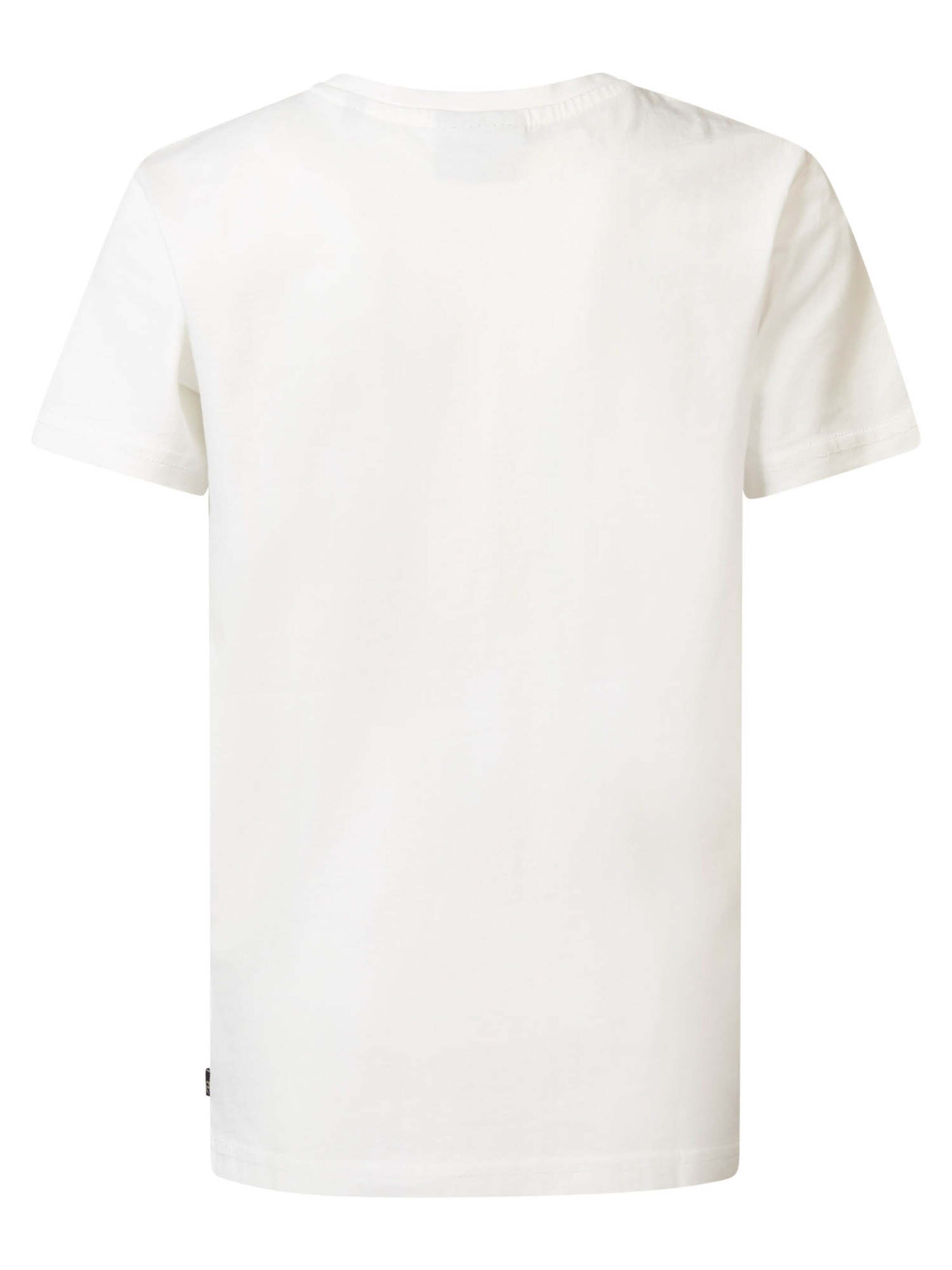 T-Shirt 'Highswide' Petrol Industries en blanc