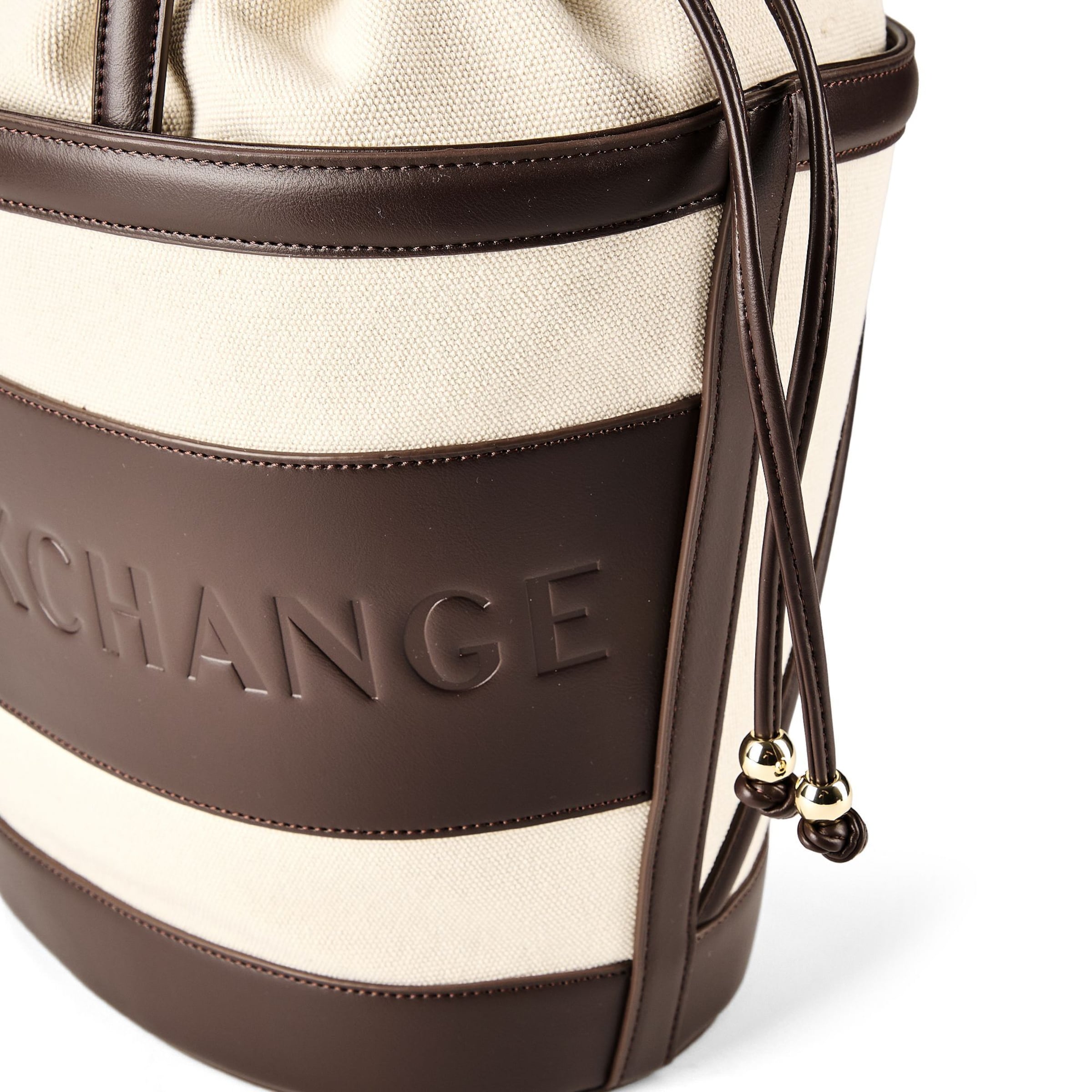 Cabas 'Marisol' ARMANI EXCHANGE en marron