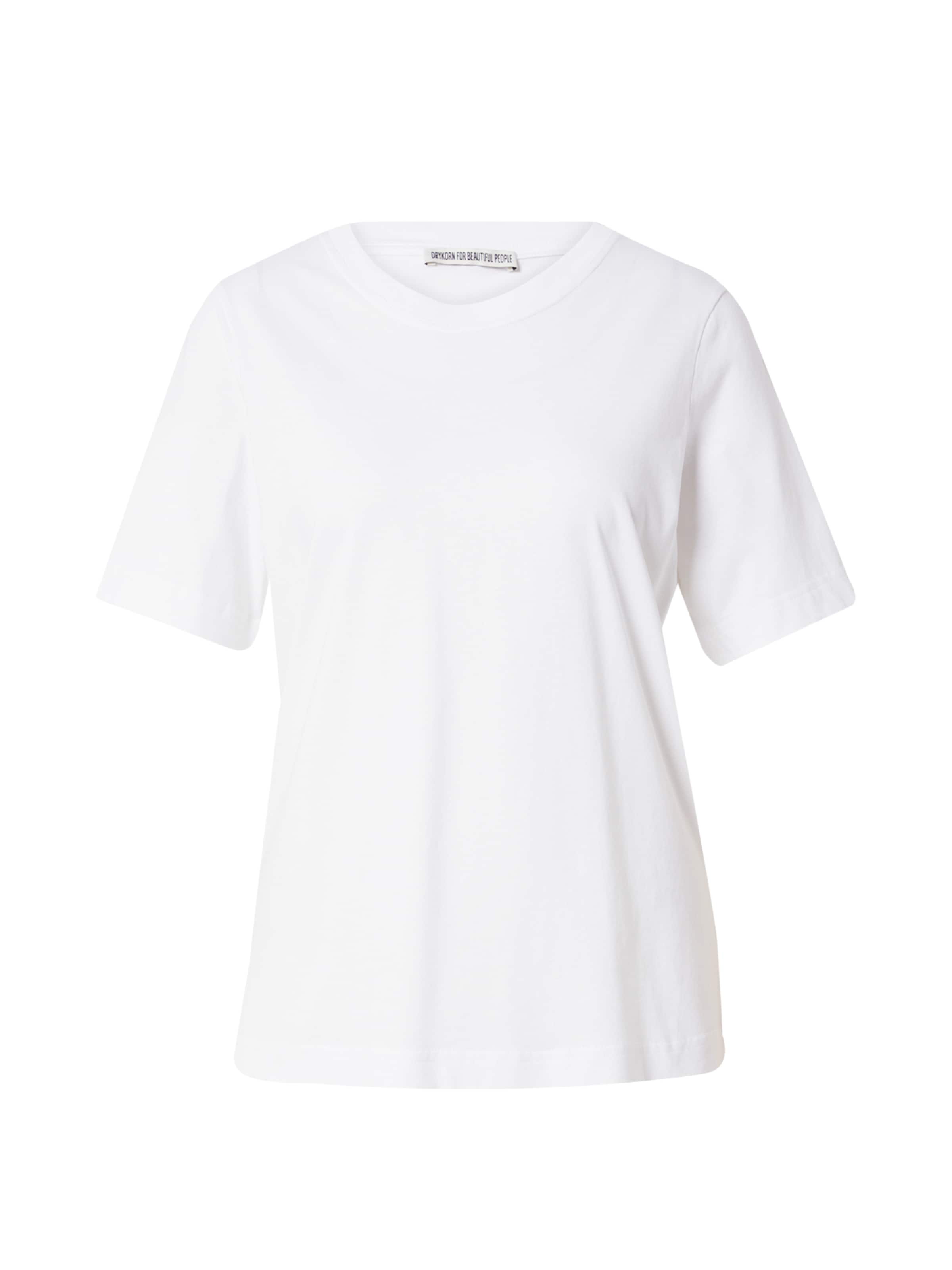DRYKORN Μπλουζάκι σε λευκό: μπροστά