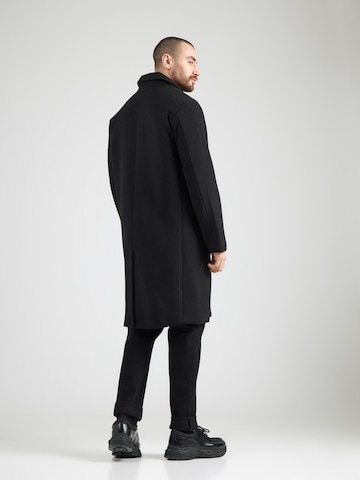 JACK & JONES Ανοιξιάτικο και φθινοπωρινό παλτό 'JORNORREBRO' σε μαύρο