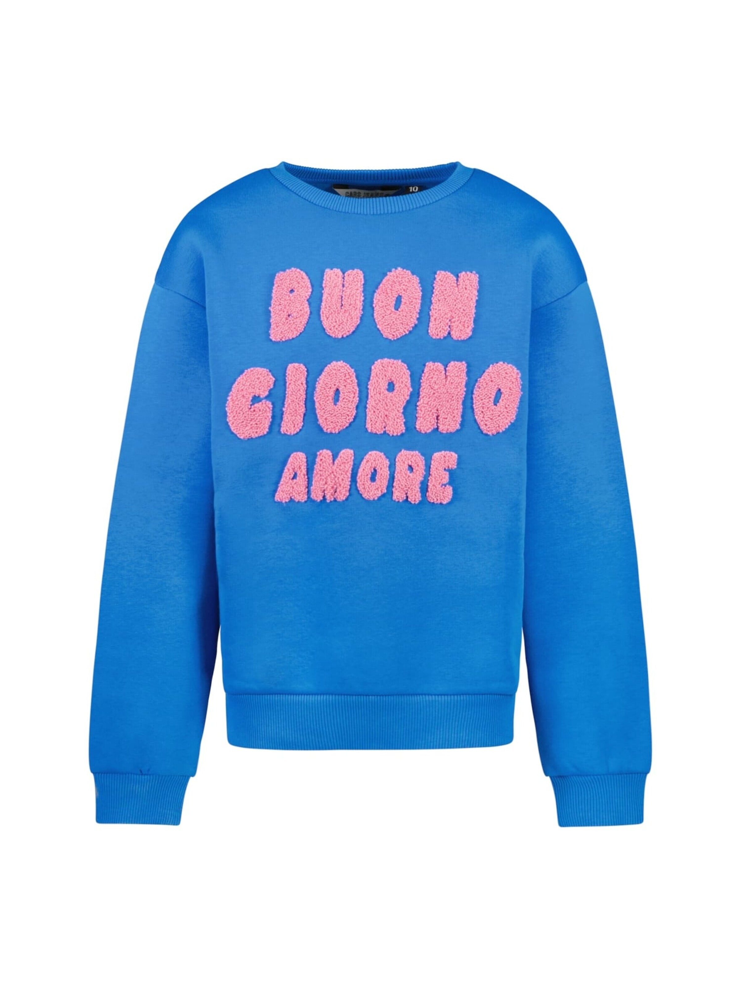 CARS Sweatshirt in Blue: front