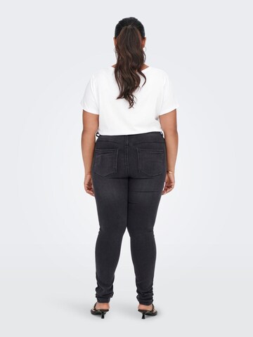ONLY Carmakoma - Skinny Vaquero en negro