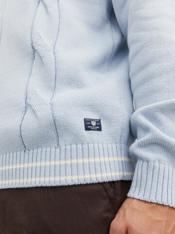 JACK & JONES Sweater 'OSCAR' in Blue