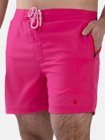 Shorts de bain Frozen Cape en rose