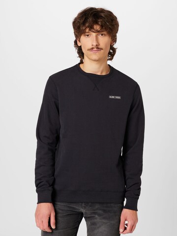 BLENDSweater majica - crna boja: prednji dio