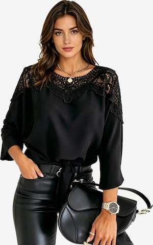 KoJooin Blouse in Black: front