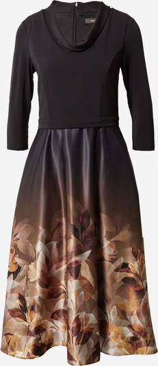 Vera Mont Kleid in kastanienbraun / hellbraun / schwarz / weiß, Produktansicht