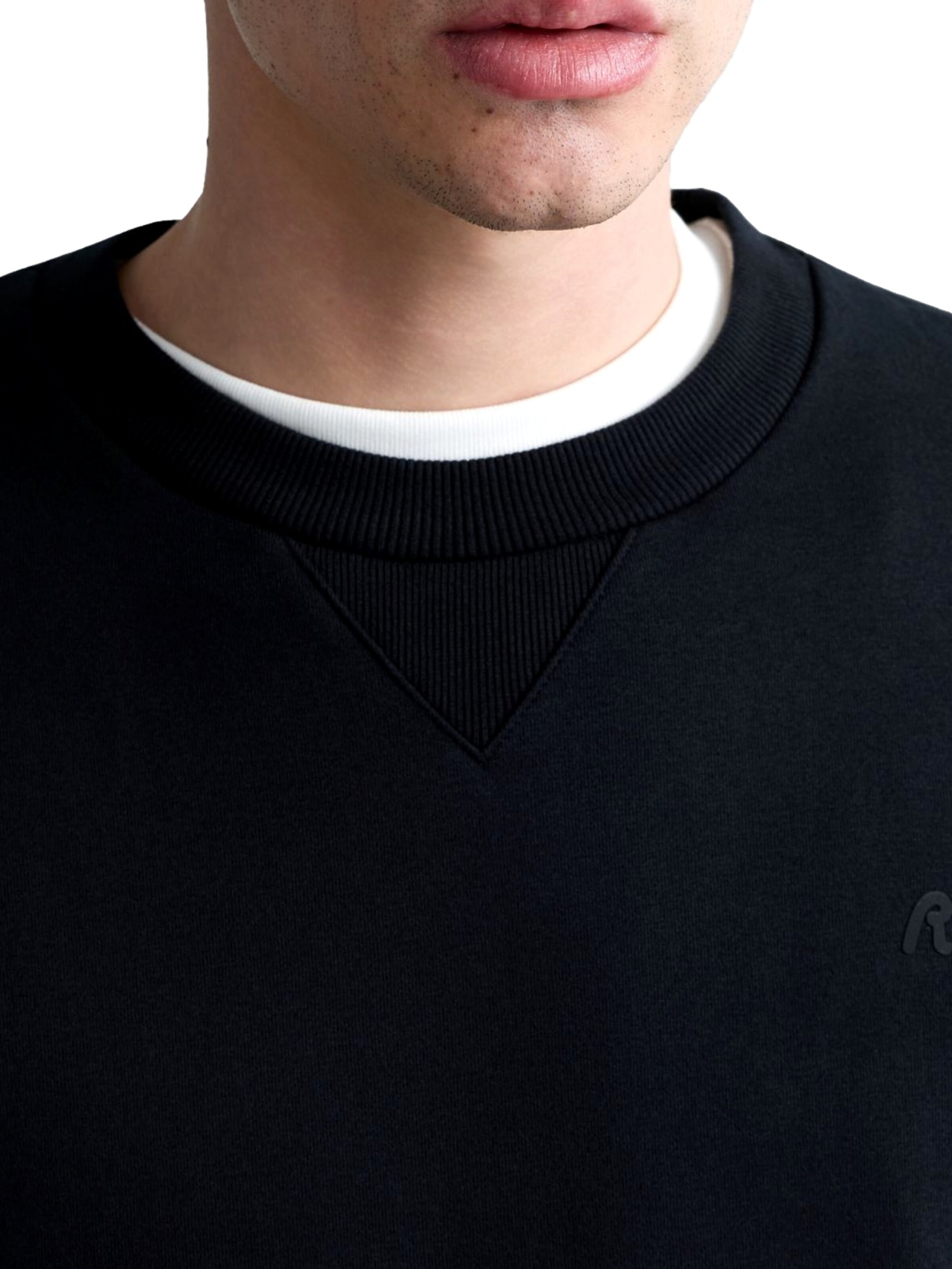 REPLAY Sweatshirt in Zwart