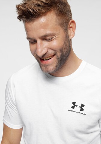 UNDER ARMOUR Funktionsshirt in Weiß