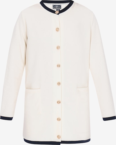 DreiMaster Maritim Kardigan u morsko plava / prljavo bijela, Pregled proizvoda