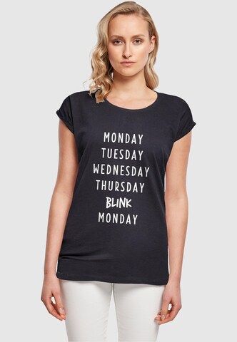 T-shirt 'Blink' Mister Tee en bleu : devant