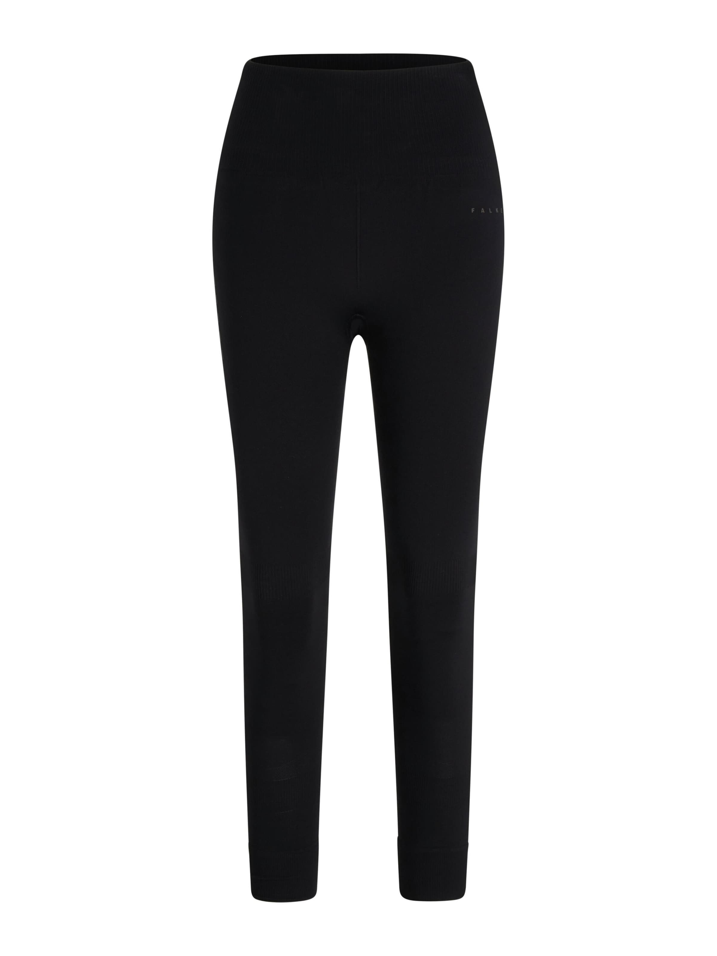 FALKE Strumpfhose 'Cellulite Control 7/8'‌‌‌‌‌‌ in Schwarz: Vorderseite