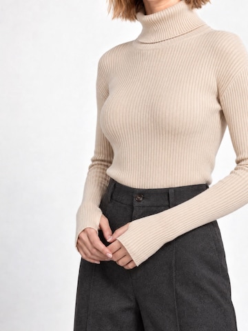 RYVAN Svetr 'Pullover' – béžová