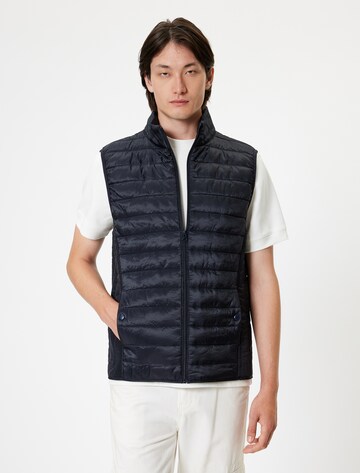 Koton Bodywarmer 'Anorak' in Blauw: voorkant