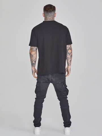 T-Shirt SikSilk en noir