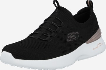 SKECHERS Slip-Ons in Black: front