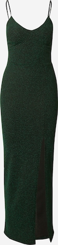 WAL G. Βραδινό φόρεμα 'ROME' σε πράσινο: μπροστά