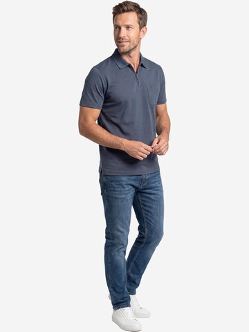 Ragman Shirt 'Basic'‌‌‌‌‌ in Blau