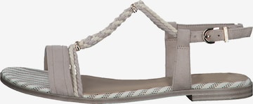 Sandalo con cinturino di TAMARIS in grigio