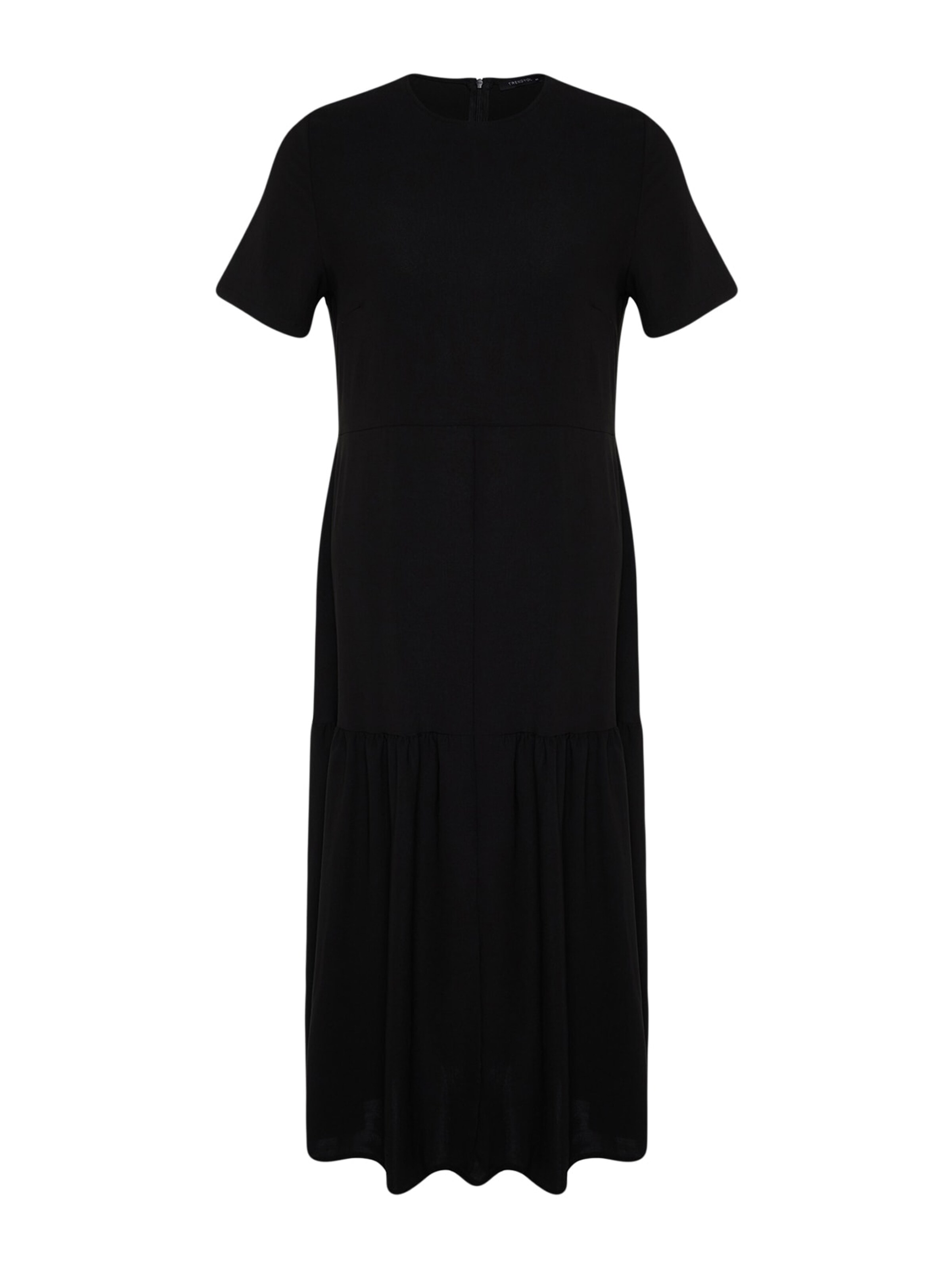 Trendyol Curve - Vestido en negro: frente