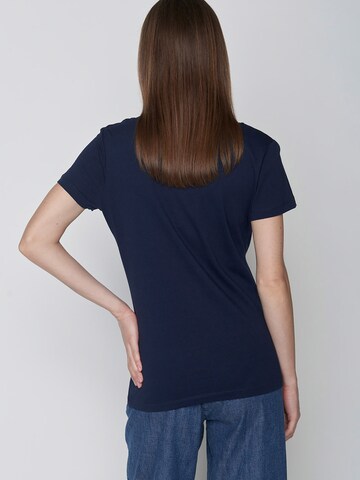 GREENBOMB Shirt 'Animal Seagull Waves' in Blue