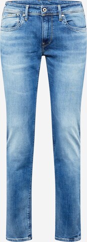 Pepe Jeans - Calças de ganga 'Hatch' em azul: frente