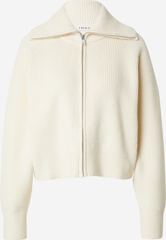 White zip cardigan sale