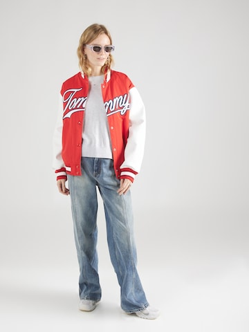 Tommy Jeans Trui 'Essential' in Grijs