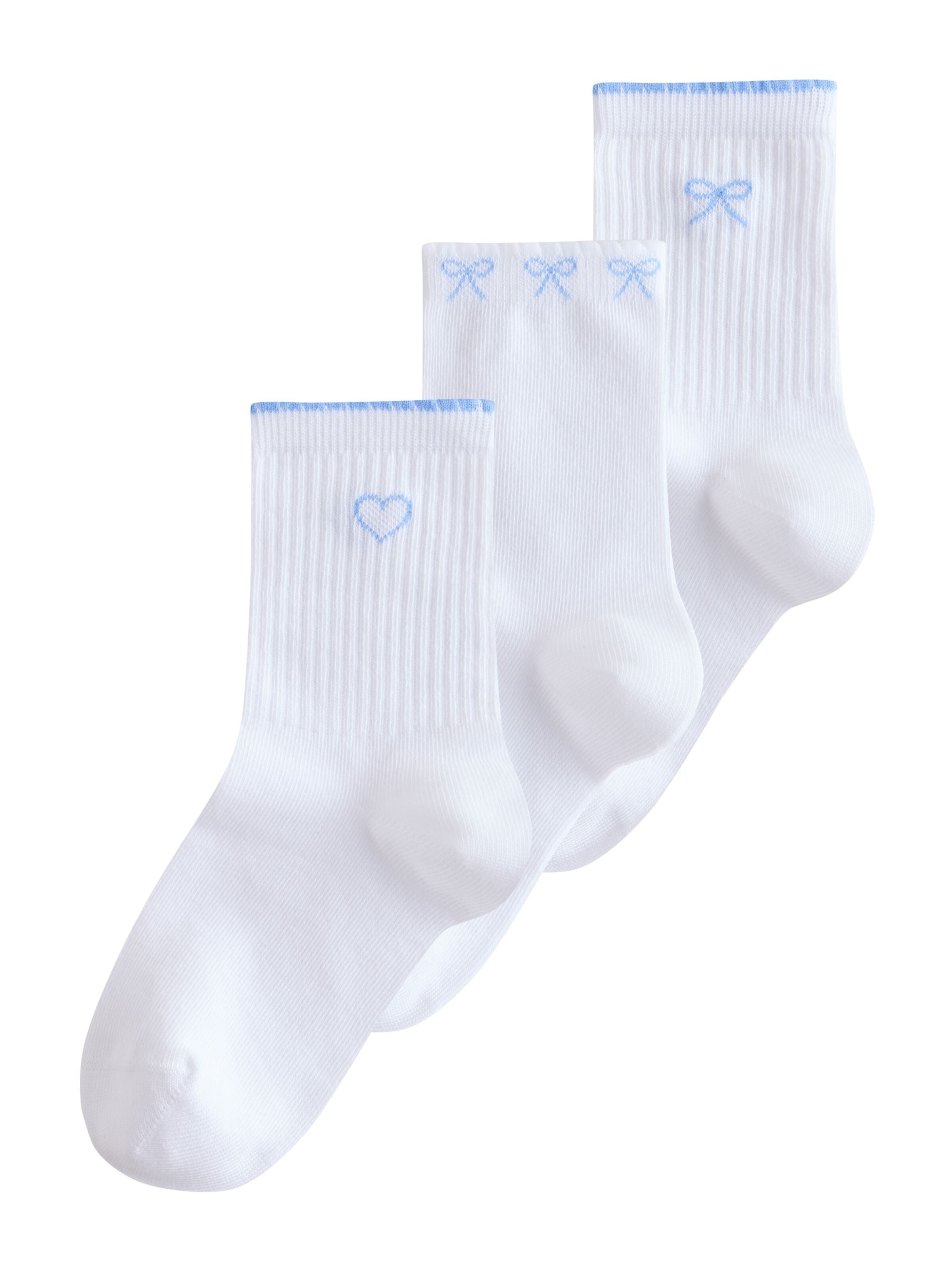 Next - Calcetines en blanco: frente