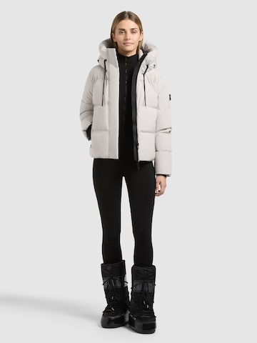 khujo Winter jacket 'Enits2 Matt' in White
