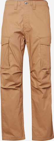 G-Star RAWregular Cargo hlače - smeđa boja: prednji dio
