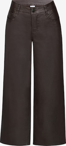 ze-ze Byxa 'Issey 207' i brun: framsida