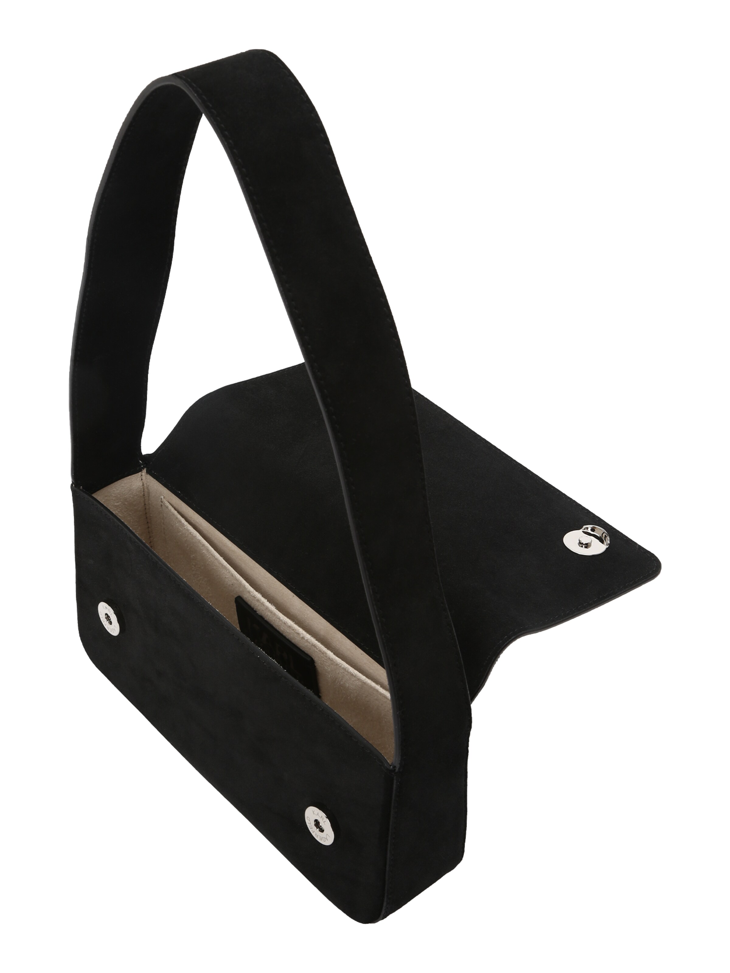 Borsa a spalla di Karl Lagerfeld in nero