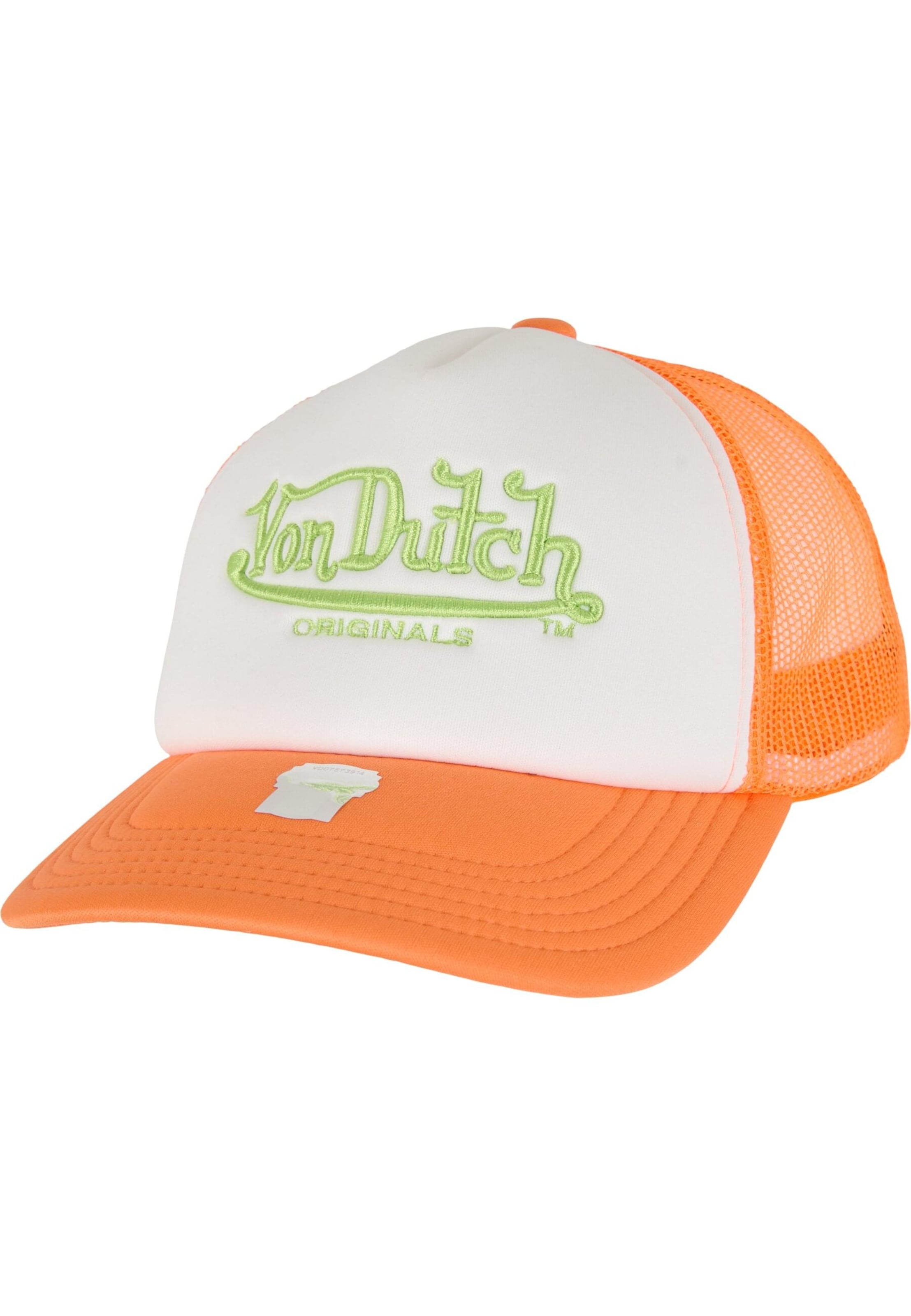 Casquette 'Atlanta' Von Dutch Originals en blanc : devant