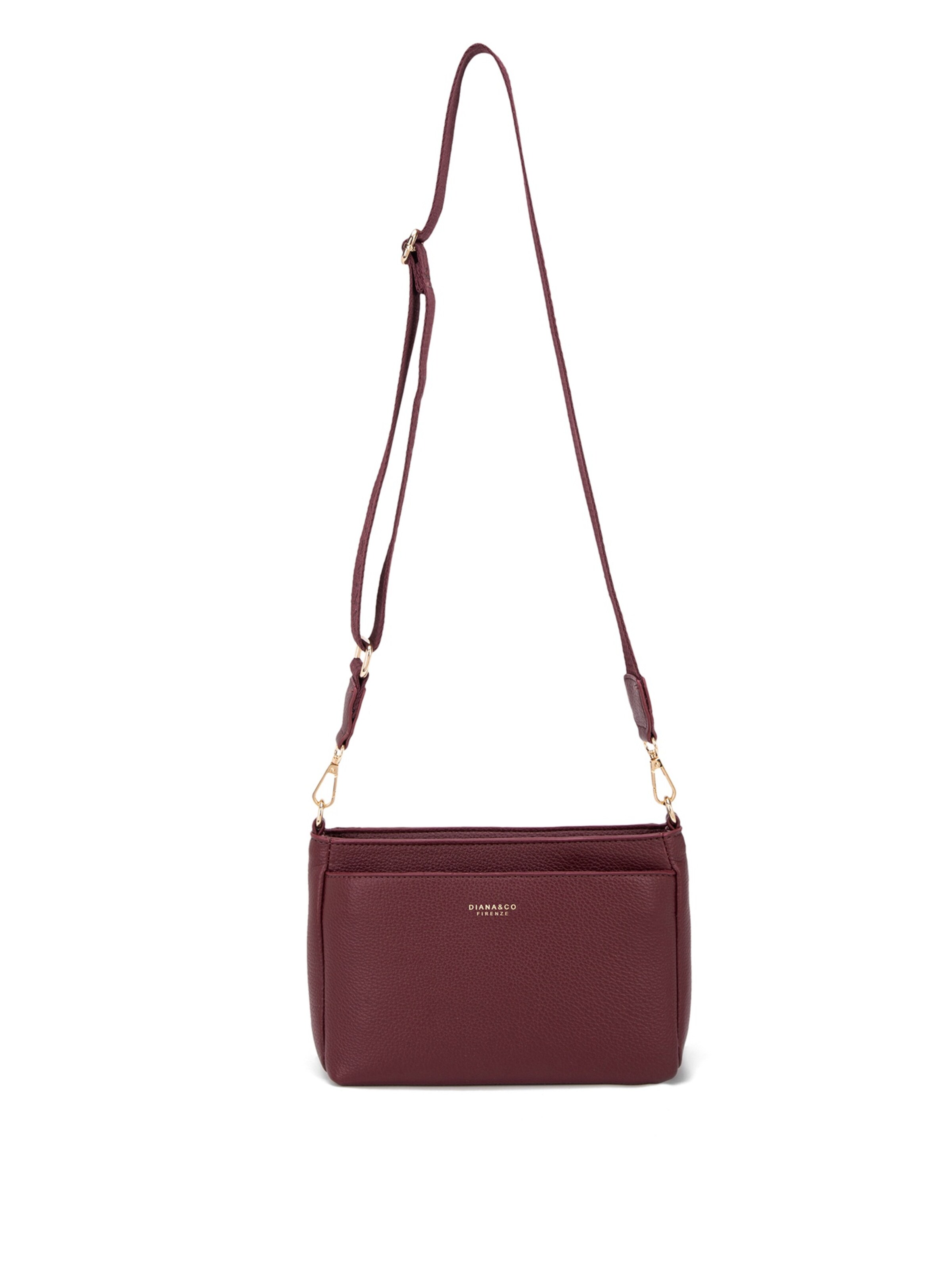 Diana&Co. Shoulder bag 'Edera Nova' in Red: front
