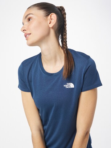 THE NORTH FACE Functioneel shirt 'REAXION' in Blauw